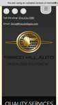 Mobile Screenshot of friscohillauto.com